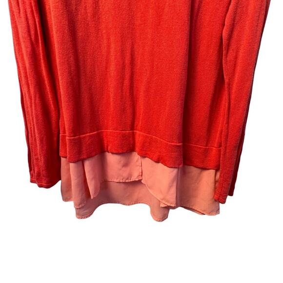 Worthington Two Toned Pink XL Sweater - Picture 3 of 6